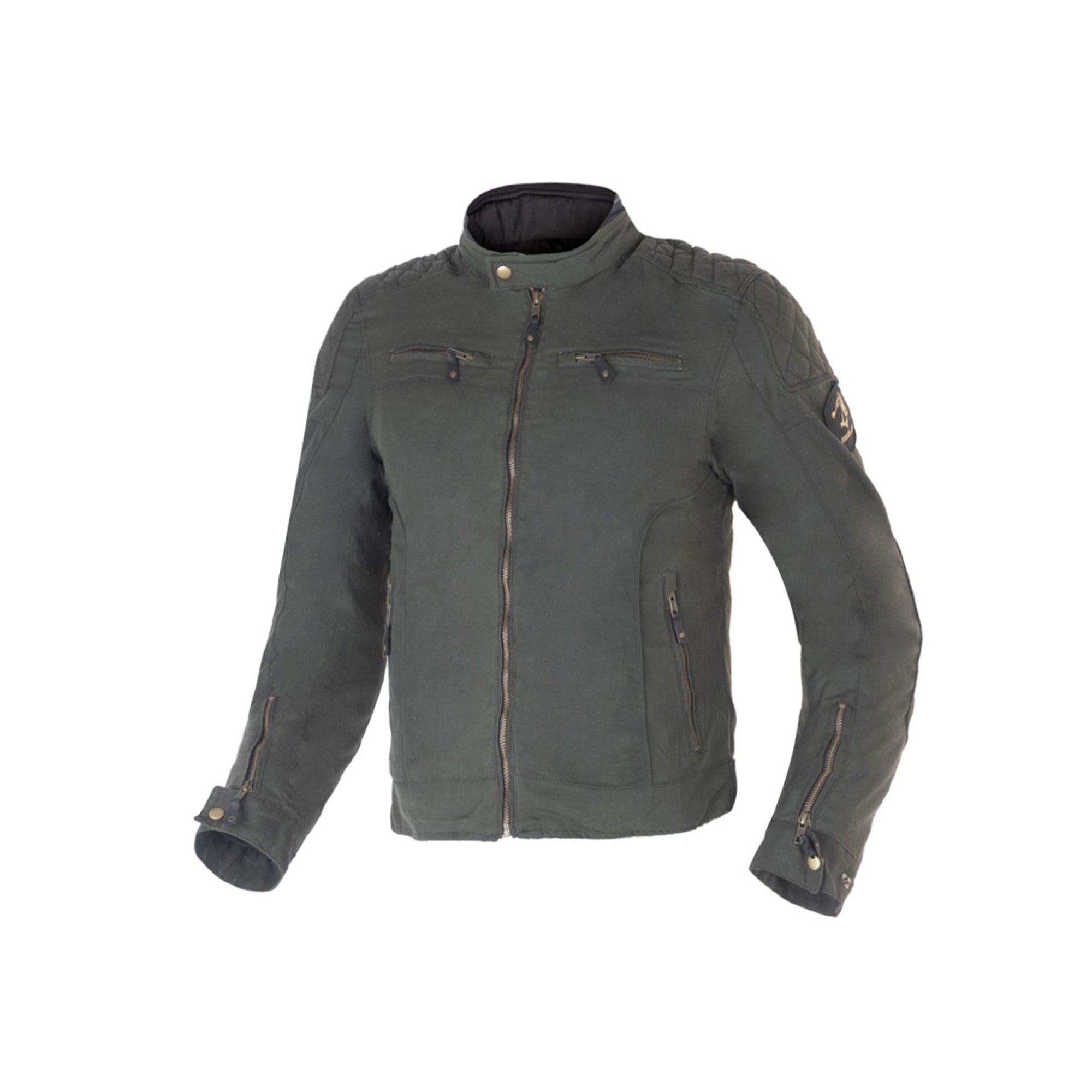  BELA - BELA FURY WAX GREEN TEXTILE JACKET - SECURTEX MOTOR SL (t/a MaximoMoto)