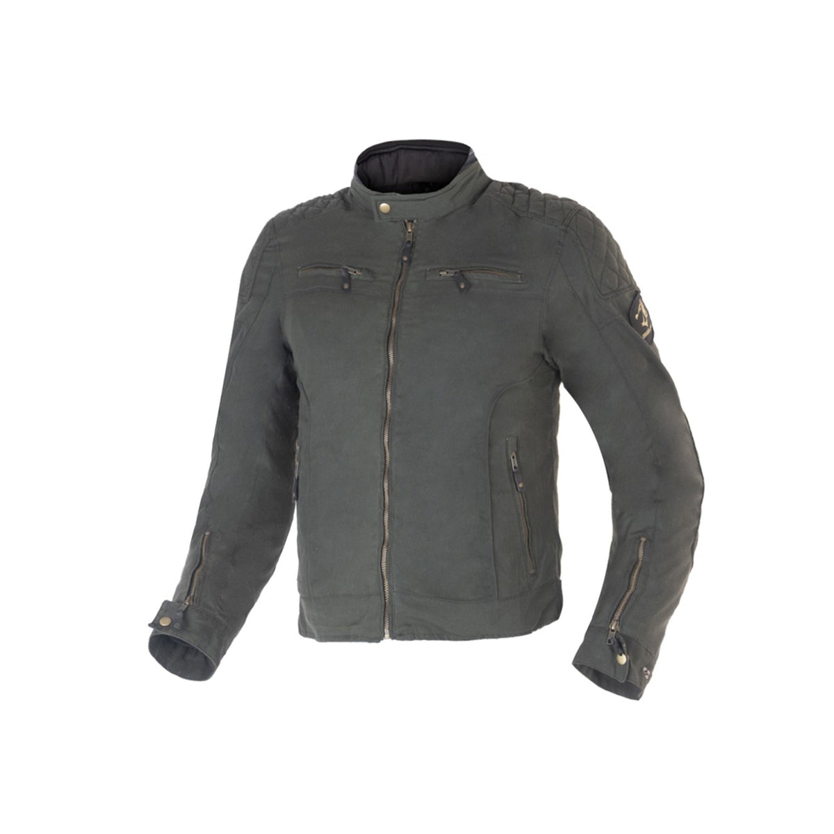  BELA - BELA FURY WAX GREEN TEXTILE JACKET - SECURTEX MOTOR SL (t/a MaximoMoto)