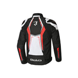  BELA - Chaser Textile Jacket Black/White/Red - SECURTEX MOTOR SL (t/a MaximoMoto)