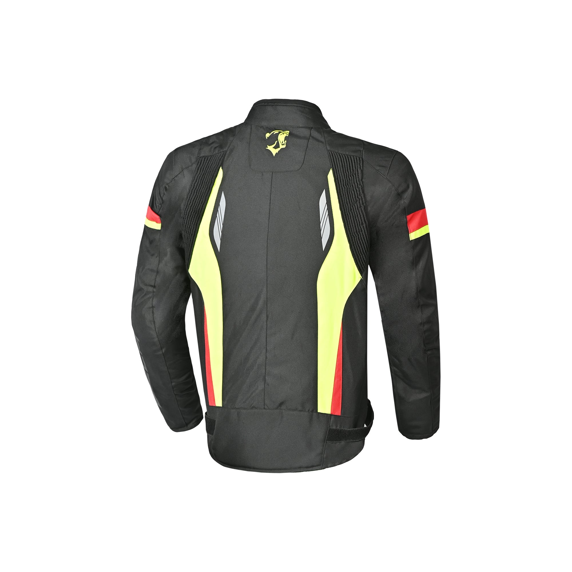  BELA - Black/Fluorescent Yellow Clutch Textile Jacket - SECURTEX MOTOR SL (t/a MaximoMoto)