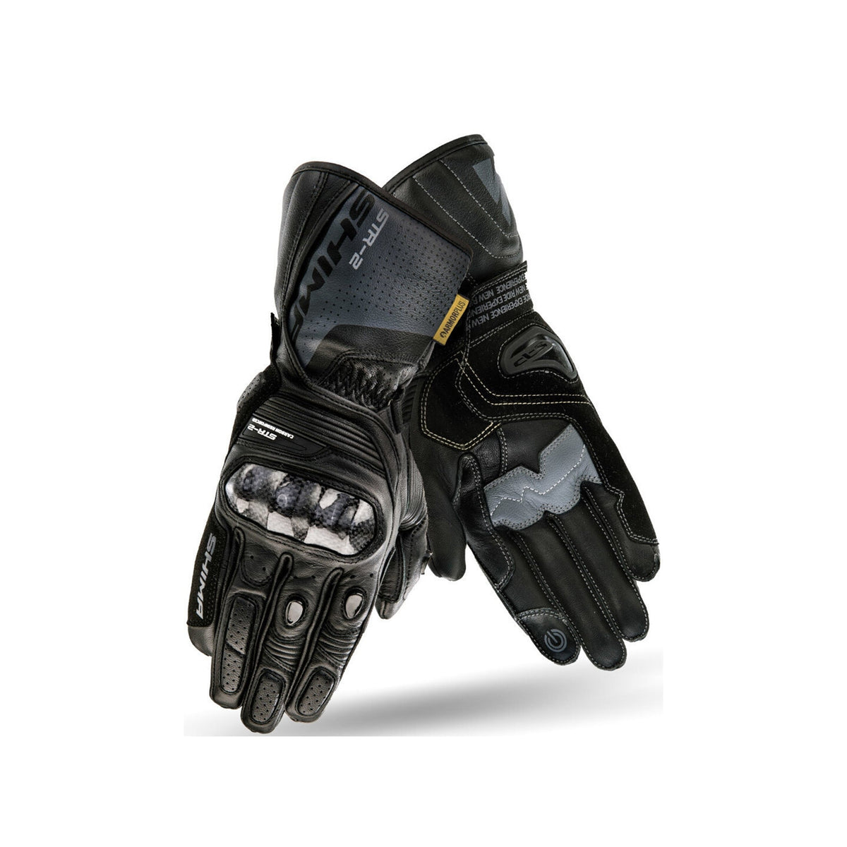 SHIMA STR-2 GUANTES BLACK - SECURTEX MOTOR S.L (t/a MaximoMoto)