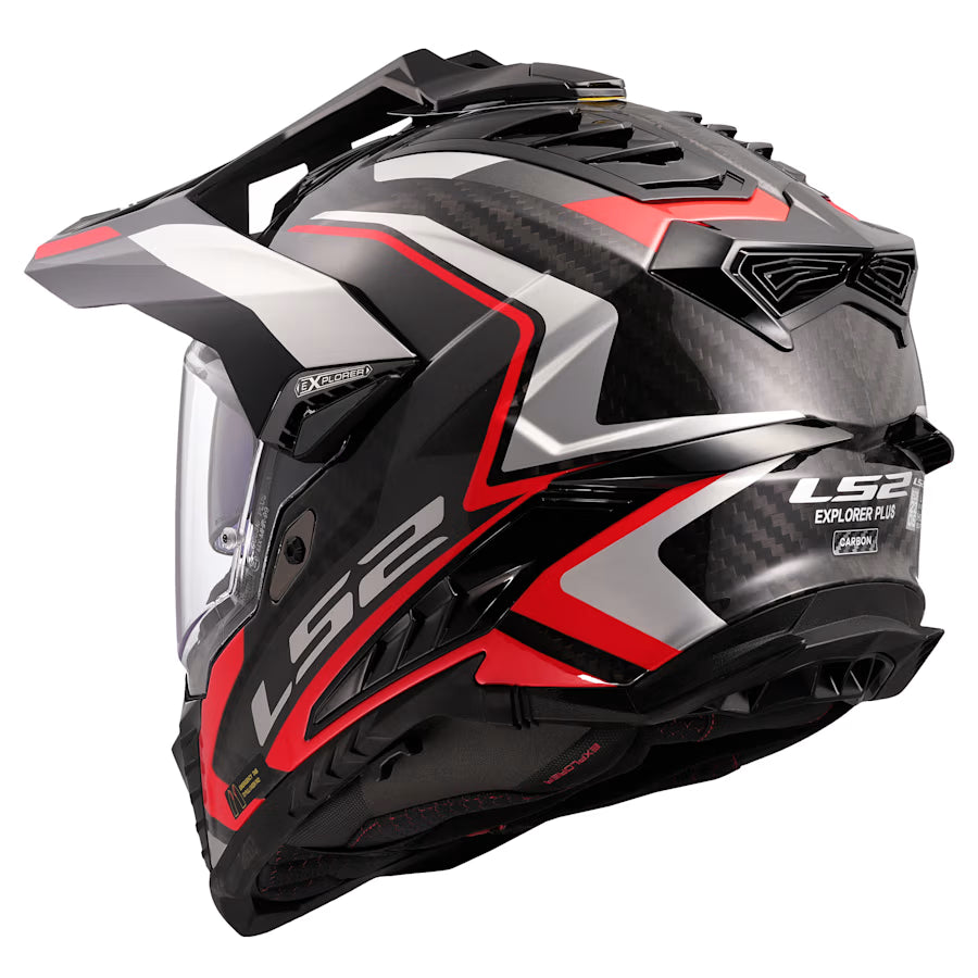 LS2 MX701 C EXPLORER FRONTIER II OFF-ROAD MOTORCYCLE ADVENTURE HELMET ORANGE