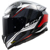 LS2 FF811 Vector II Full Face Motorcycle Helmet  Savage White Red Grey