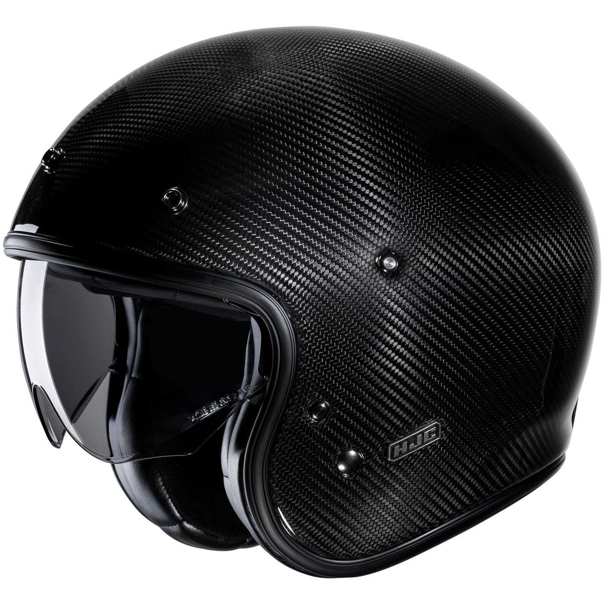  HJC V31 Urban Motorcycle Jet Helmet Black Carbon