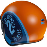  HJC V30 Harvey MC27SF Retro Style Open Face Motorcycle Helmet - SECURTEX MOTOR SL (t/a MaximoMoto)