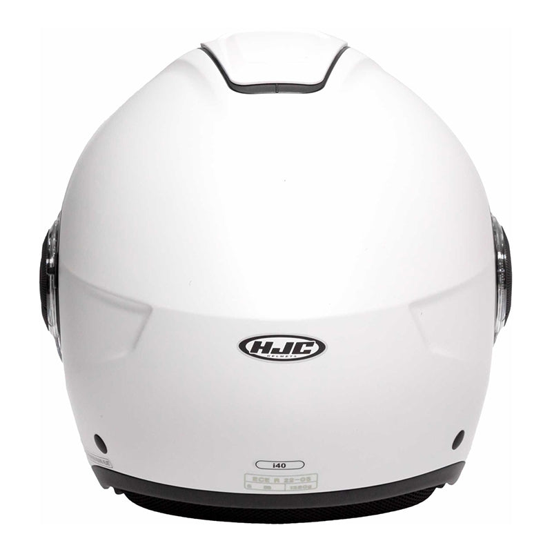  HJC I40 SEMI MAT WHITE - SECURTEX MOTOR SL (t/a MaximoMoto)