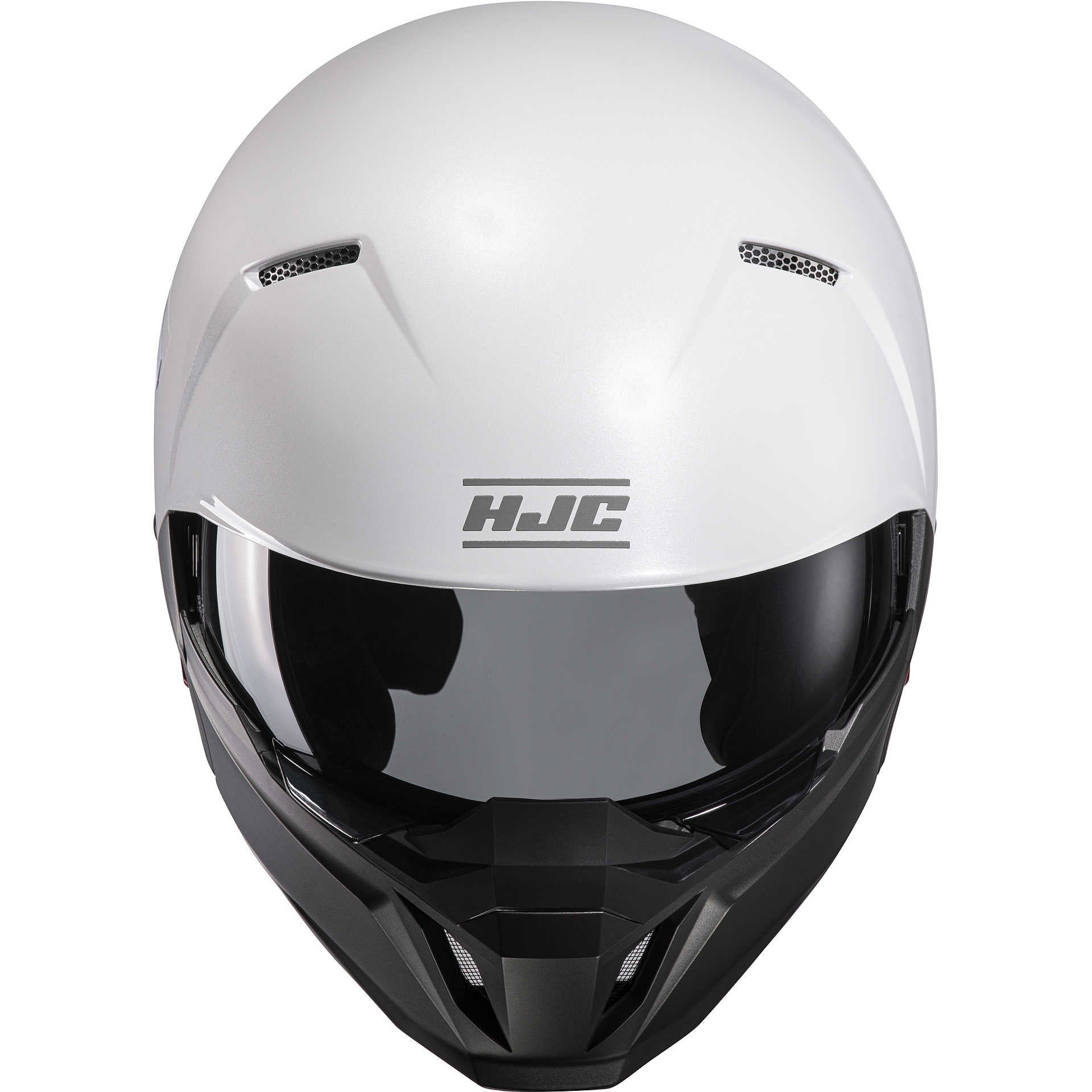  HJC I20 United Touring Open Face Motorcycle Helmet Pearl White - SECURTEX MOTOR SL (t/a MaximoMoto)