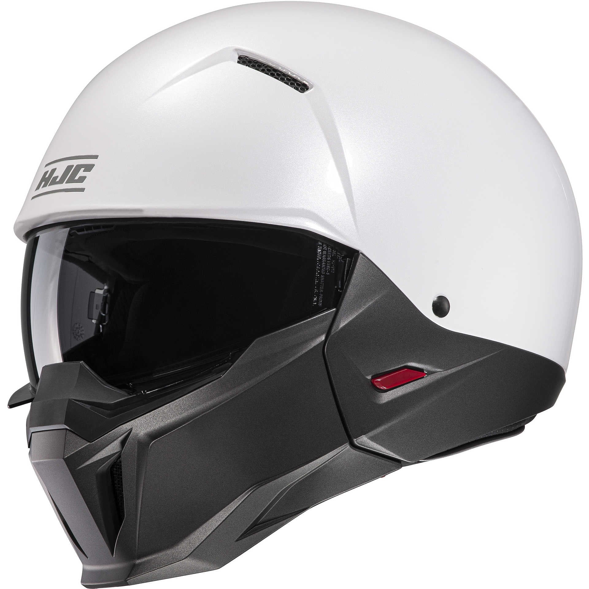  HJC I20 United Touring Open Face Motorcycle Helmet Pearl White - SECURTEX MOTOR SL (t/a MaximoMoto)