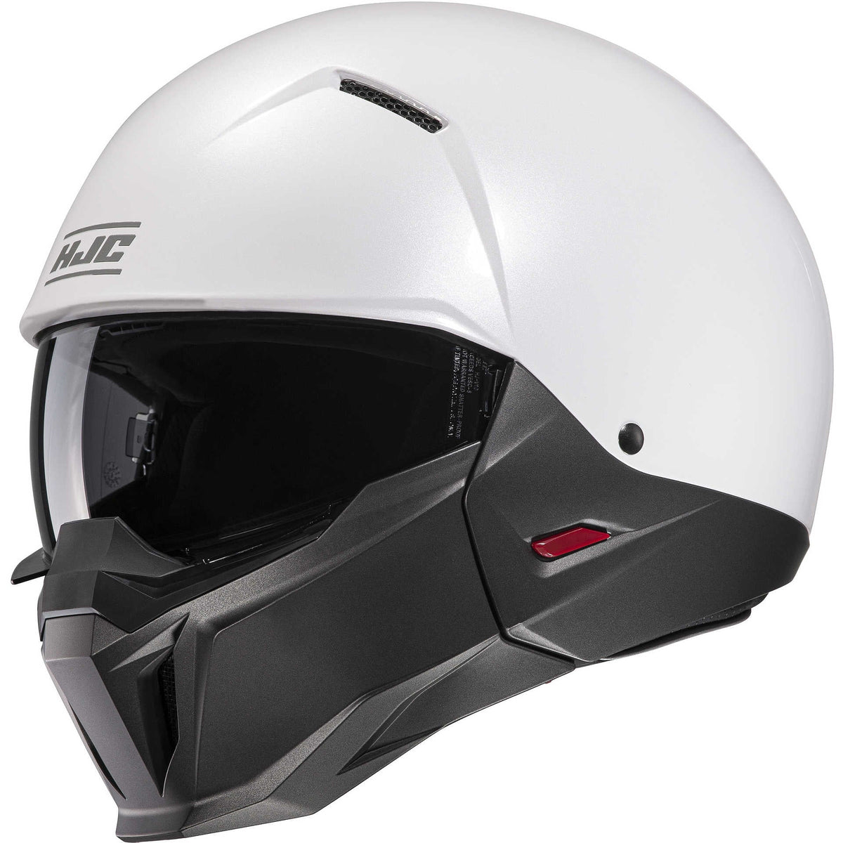  HJC I20 United Touring Open Face Motorcycle Helmet Pearl White - SECURTEX MOTOR SL (t/a MaximoMoto)