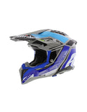 AIROH - AVIATOR 3 LEAGUE BLUE GLOSS HELMETS