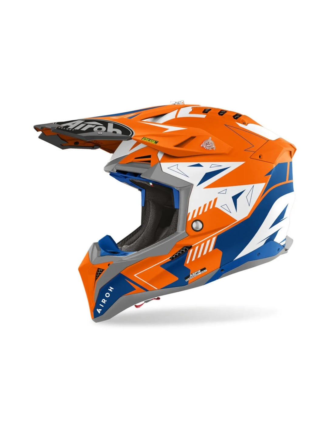 AIROH - AVIATOR 3 SPIN ORANGE FLUO MATT HELMETS