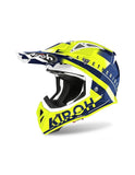 AIROH - AVIATOR ACE AMAZE BLUE GLOSS HELMETS