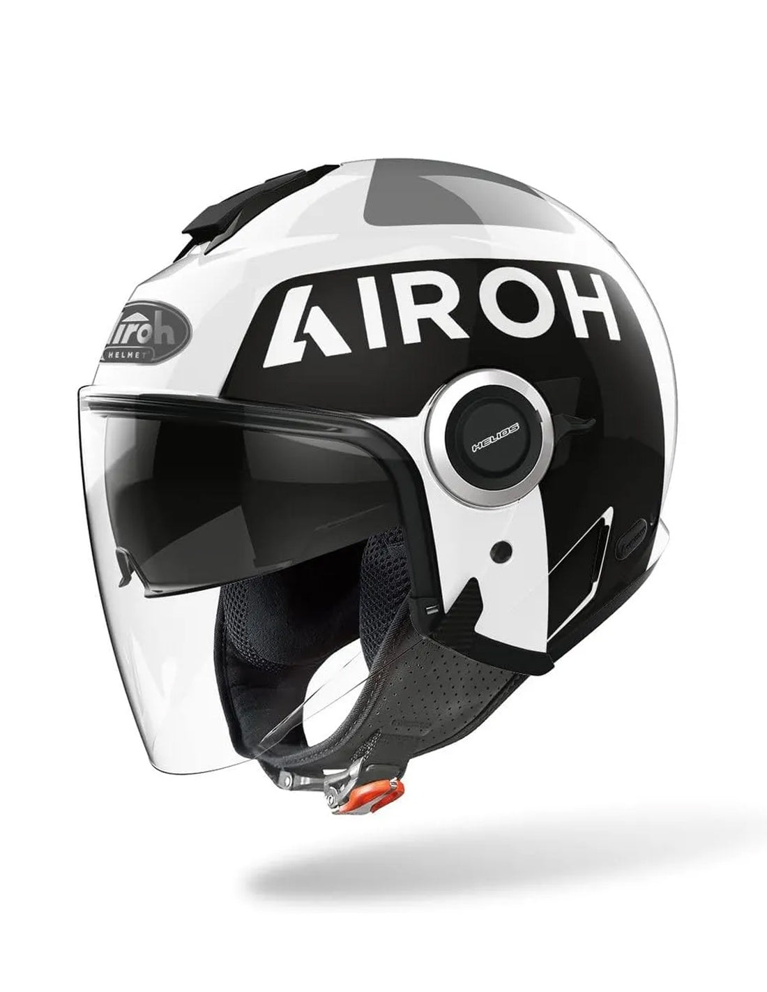  AIROH - HELIOS UP WHITE GLOSS HELMETS - SECURTEX MOTOR SL (t/a MaximoMoto)