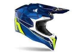  AIROH - WRAAP MOOD BLUE GLOSS HELMETS - SECURTEX MOTOR SL (t/a MaximoMoto)