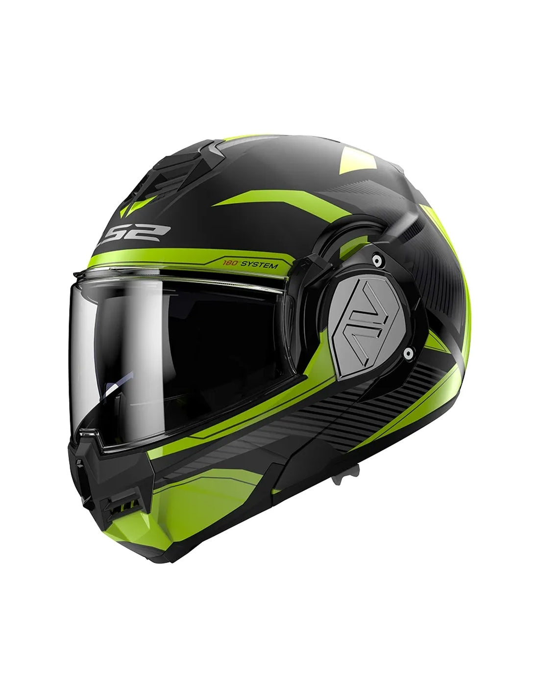  LS2 FF906 ADVANT REVO BLACK HV YELLOW - SECURTEX MOTOR SL (t/a MaximoMoto)