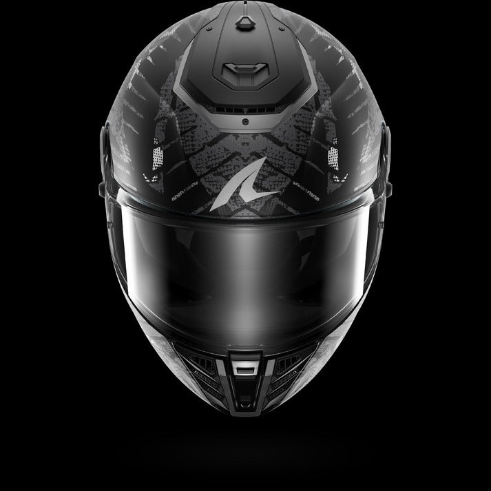 SHARK SPARTAN RS REPTAIA MOTORCYCLE HELMET MAT BLACK ANTHRA
