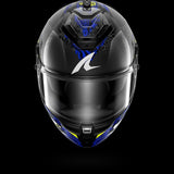 SHARK SPARTAN GT PRO CARBON SPEED-VIB MOTORCYCLE HELMET CARBON ANTHRA BLUE