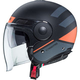  CABERG-HELMET UPTOWN LOFT MATT/BLACK/ANTHRA/ORANGE FL - SECURTEX MOTOR SL (t/a MaximoMoto)