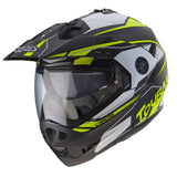  CABERG-HELMET TOURMAX MARATHON MATT/BLACK/WHITE/ANTHRA - SECURTEX MOTOR SL (t/a MaximoMoto)
