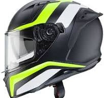  CABERG-HELMET AVALON BLAST MATT BLACK/WHITE/YELLOW FLUO - SECURTEX MOTOR SL (t/a MaximoMoto)