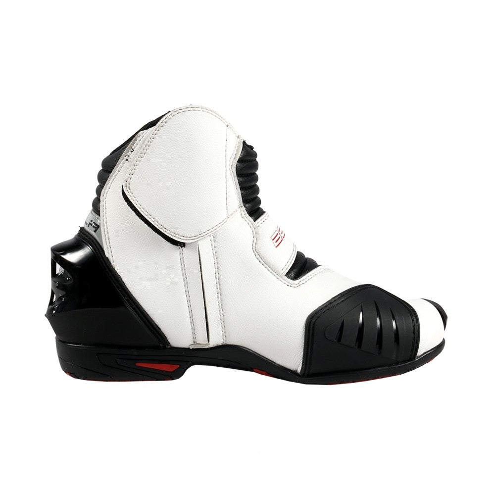  BELA - Faster Leather Boots White/Red - SECURTEX MOTOR SL (t/a MaximoMoto)