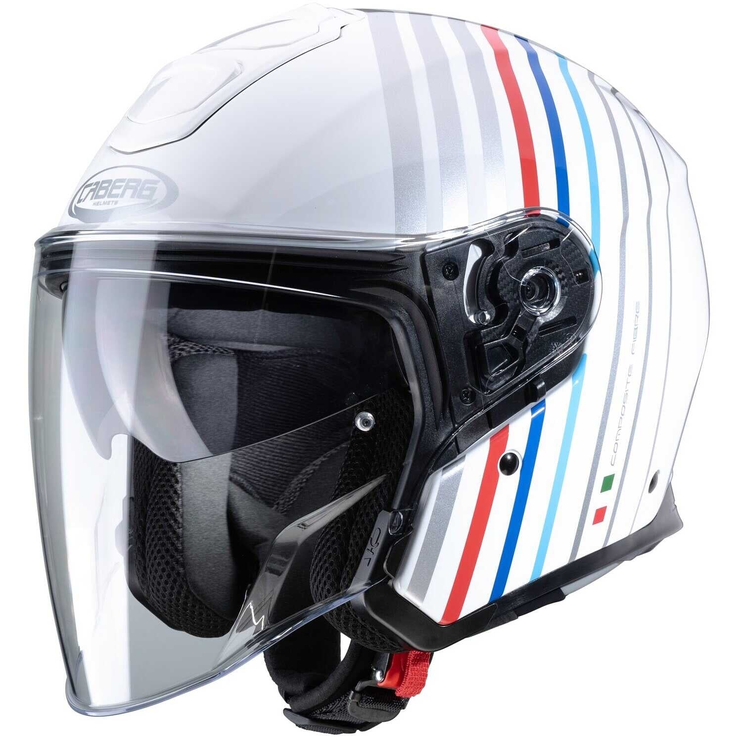  CABERG-HELMET FLYON WHITE - SECURTEX MOTOR SL (t/a MaximoMoto)