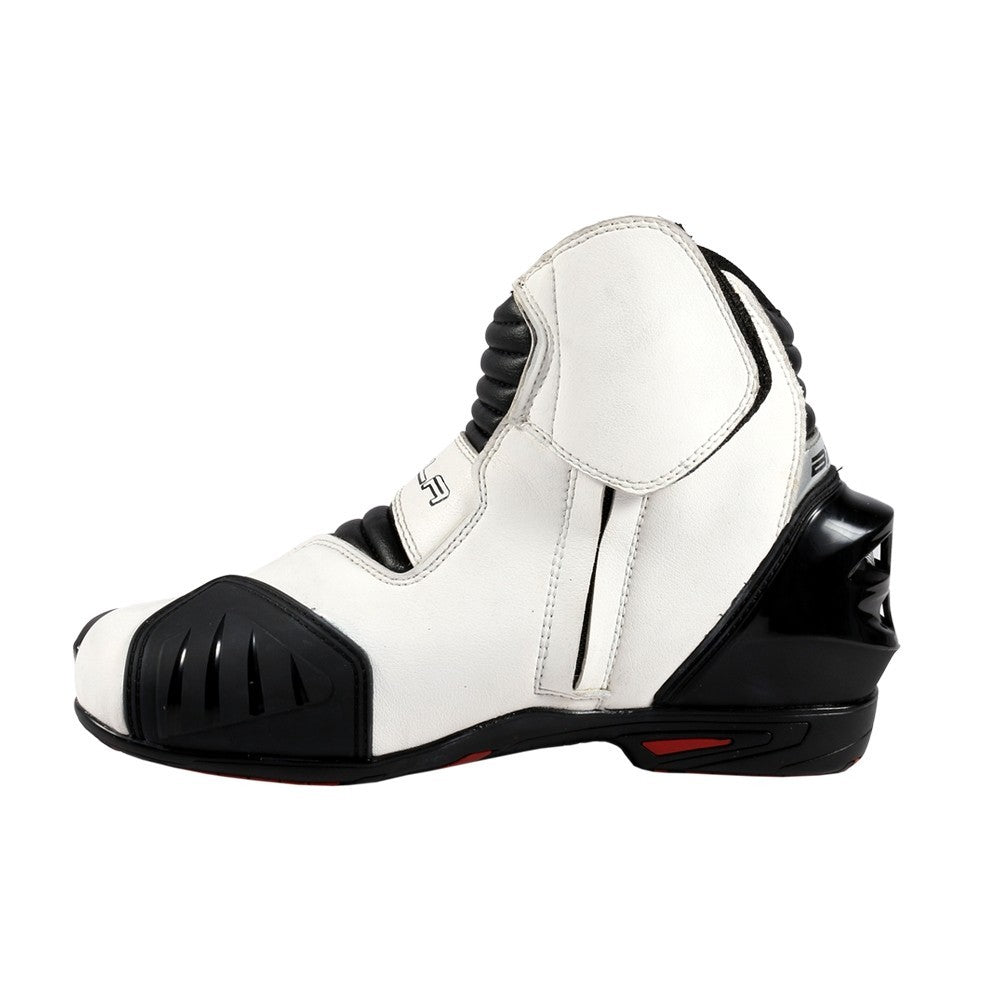  BELA - Faster Leather Boots White/Fluor Yellow - SECURTEX MOTOR SL (t/a MaximoMoto)