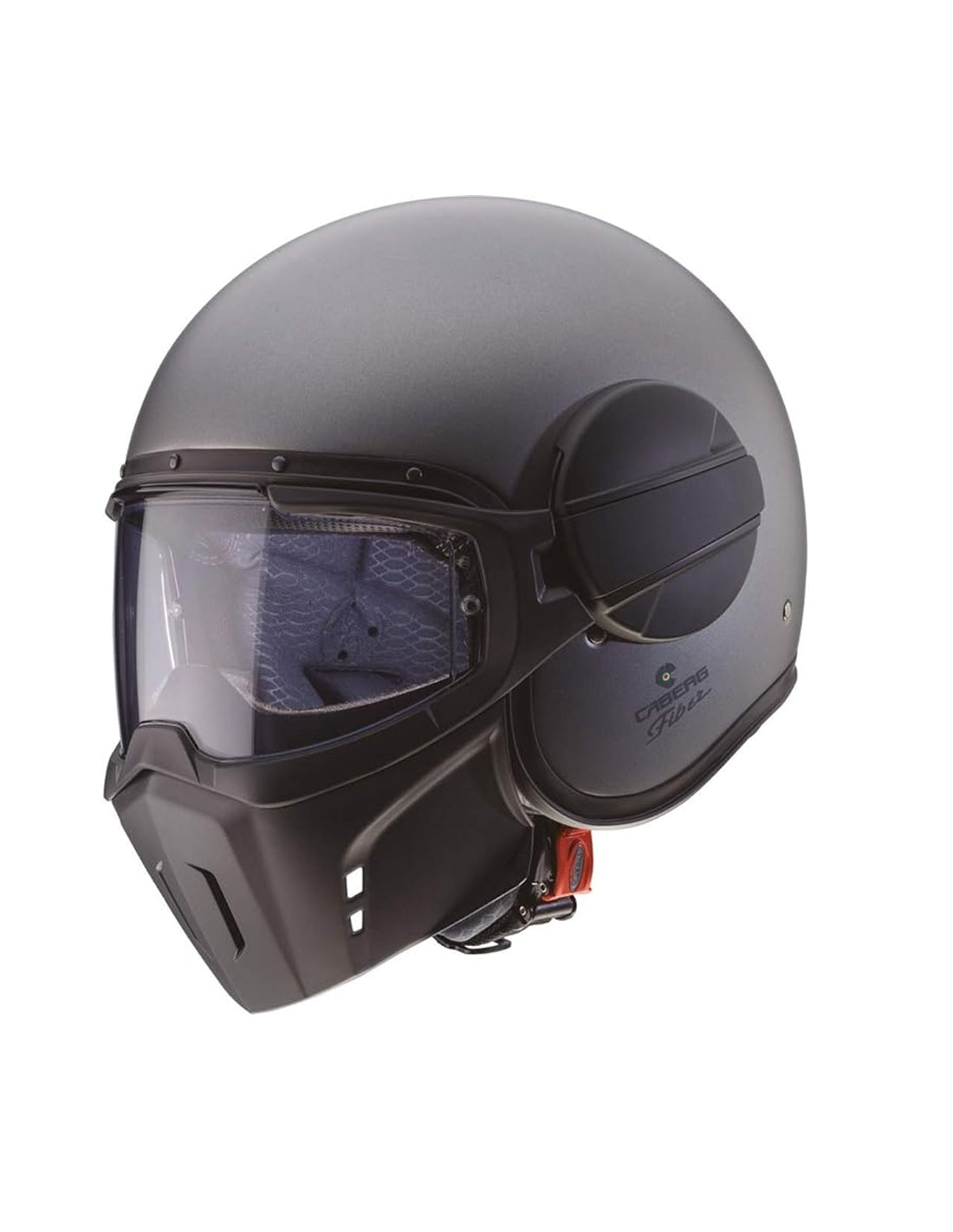  CABERG-GHOST MATT GUN METAL HELMET - SECURTEX MOTOR SL (t/a MaximoMoto)