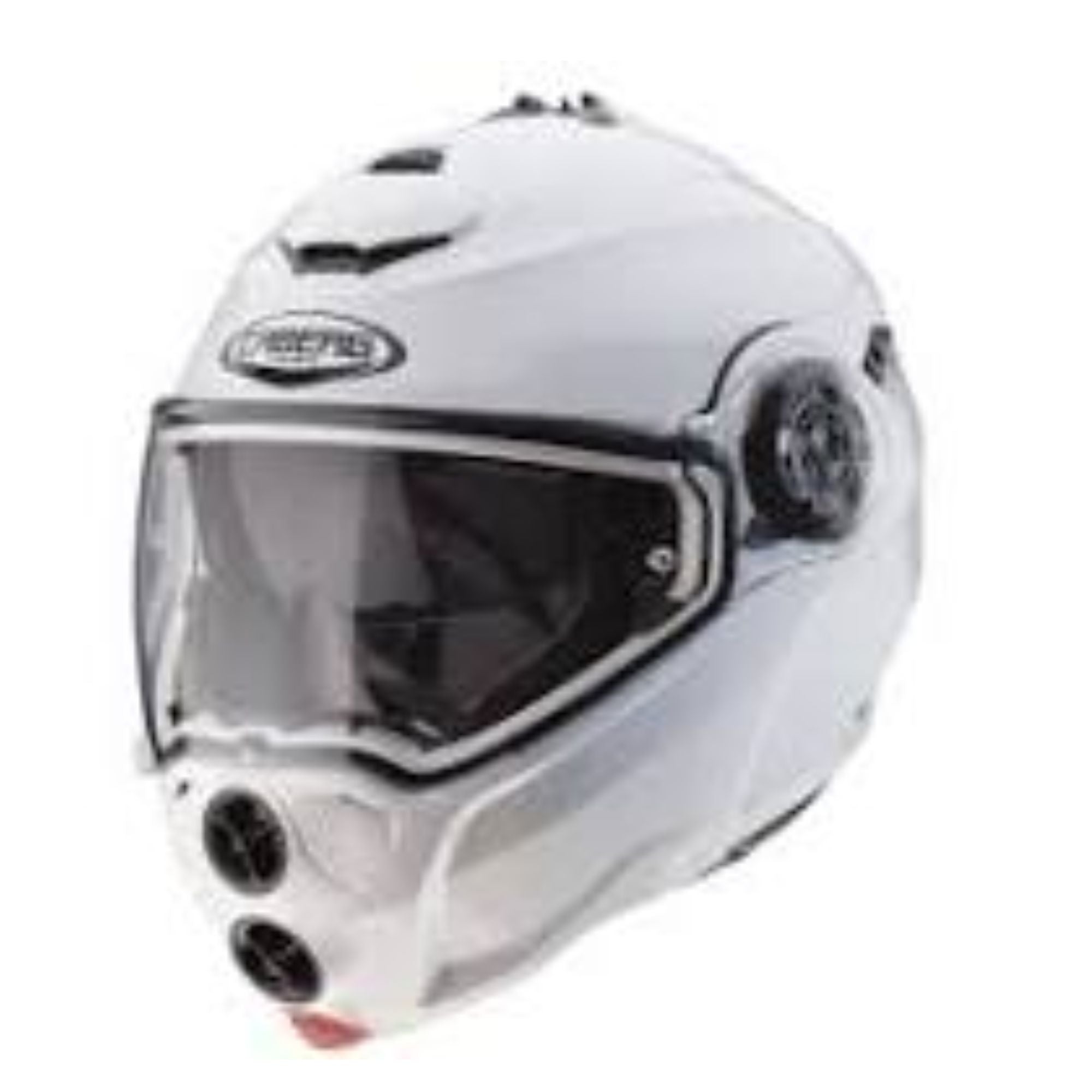  CABERG-HELMET DROID METAL/WHITE - SECURTEX MOTOR SL (t/a MaximoMoto)