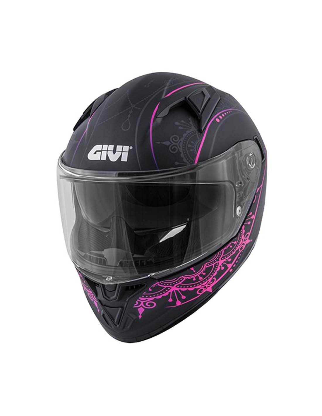  GIVI FULL HELMET 506/STOCCARDA.D/MENDHI-LADY BLACK-MT/VER - SECURTEX MOTOR SL (t/a MaximoMoto)