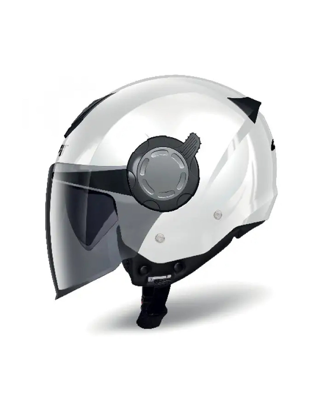  GIVI HELMET JET 124/FUTURE.D/SOLID WHITE - SECURTEX MOTOR SL (t/a MaximoMoto)