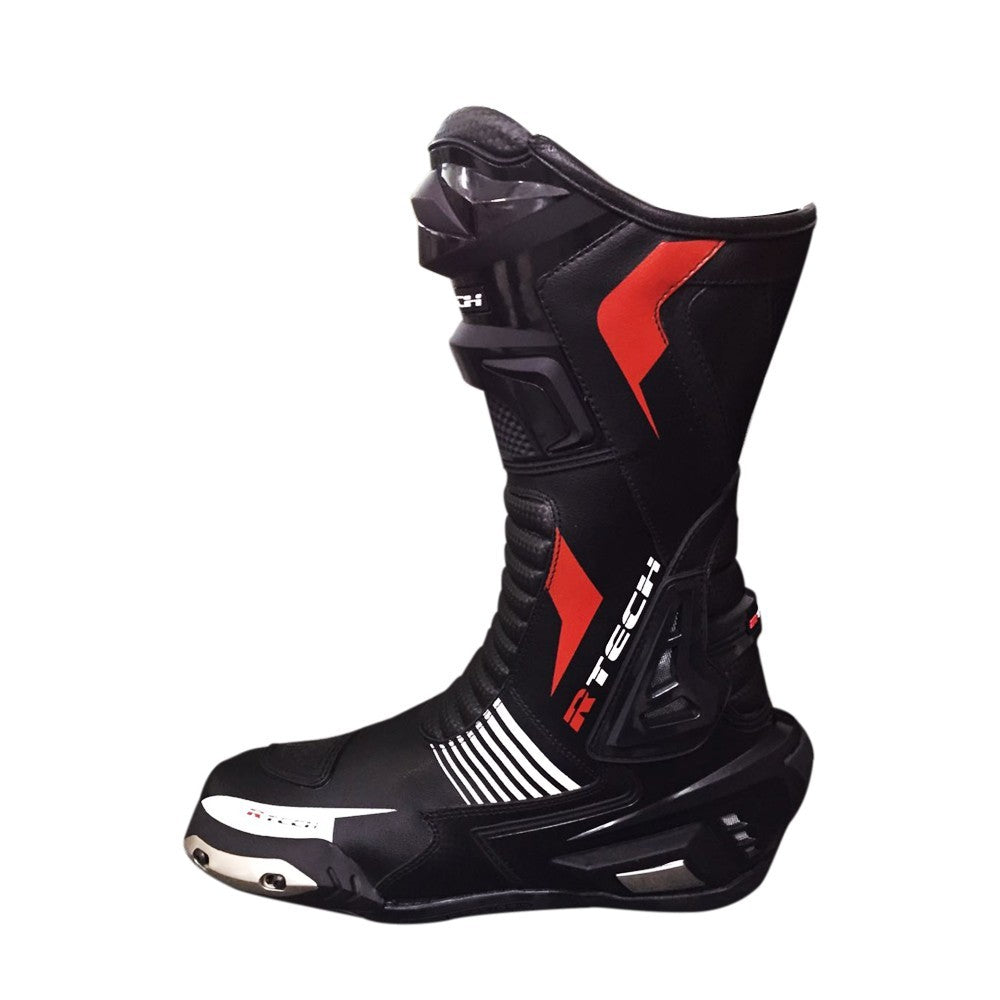  R-TECH - Road Racer WP Leather Boots Black - SECURTEX MOTOR SL (t/a MaximoMoto)