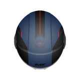 MT Viale Advance Jet Motorcycle Helmet Blue