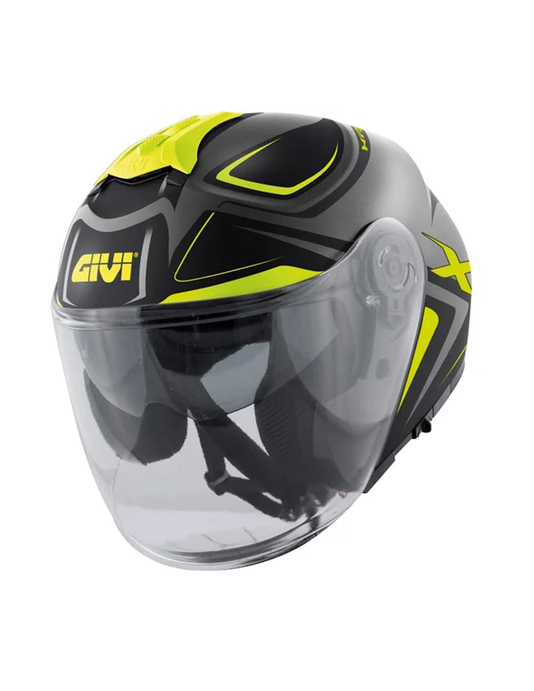  GIVI - X22 PLANETD HYPER TITANIUM YELLOW HELMET - SECURTEX MOTOR SL (t/a MaximoMoto)