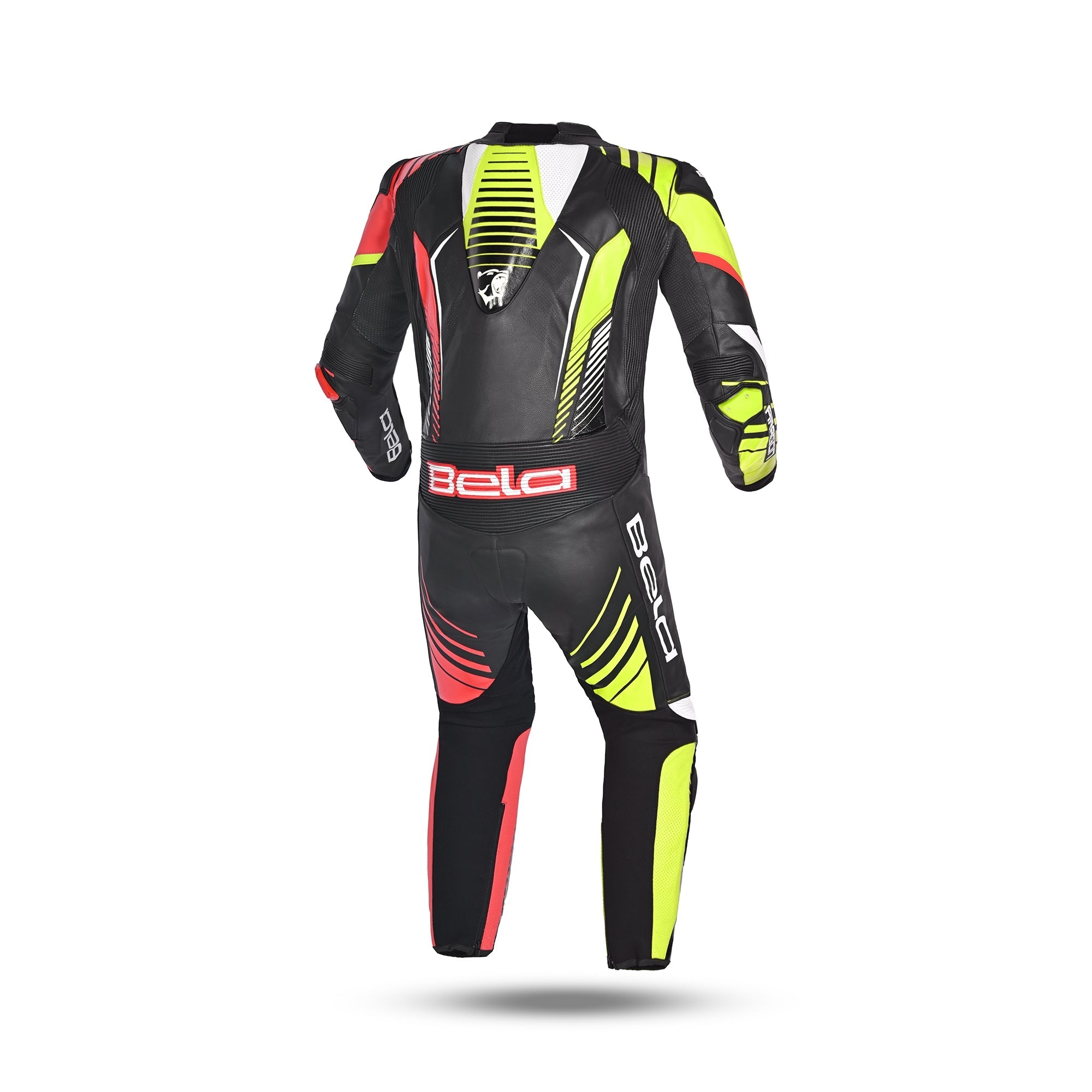  BELA-1 PC Aragone Suit Black/Red/Yellow - SECURTEX MOTOR SL (t/a MaximoMoto)