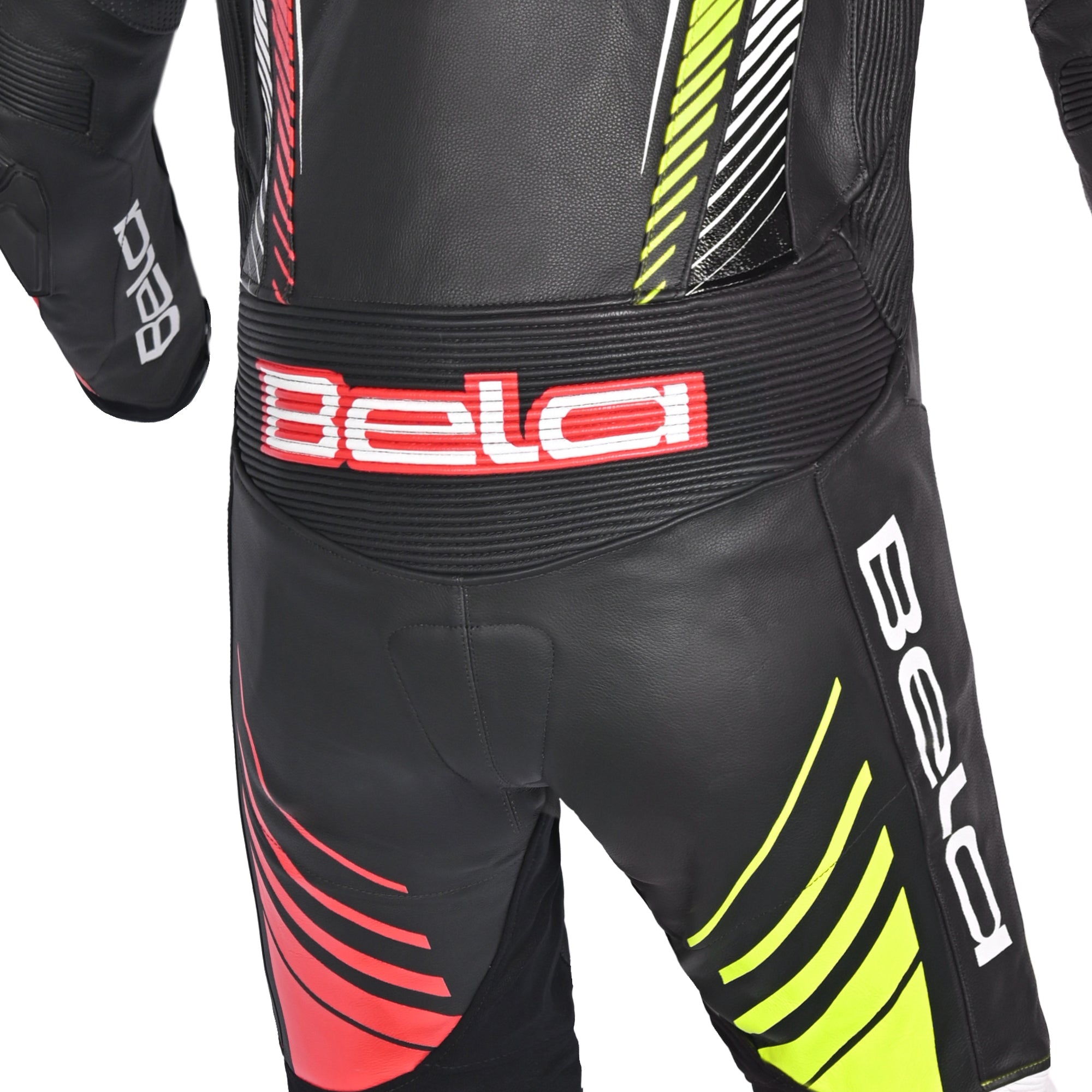  BELA-1 PC Aragone Suit Black/Red/Yellow - SECURTEX MOTOR SL (t/a MaximoMoto)