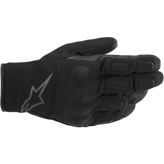 Alpinestars S Max Drystar Motorcycle Gloves Black Anthracite - back pic
