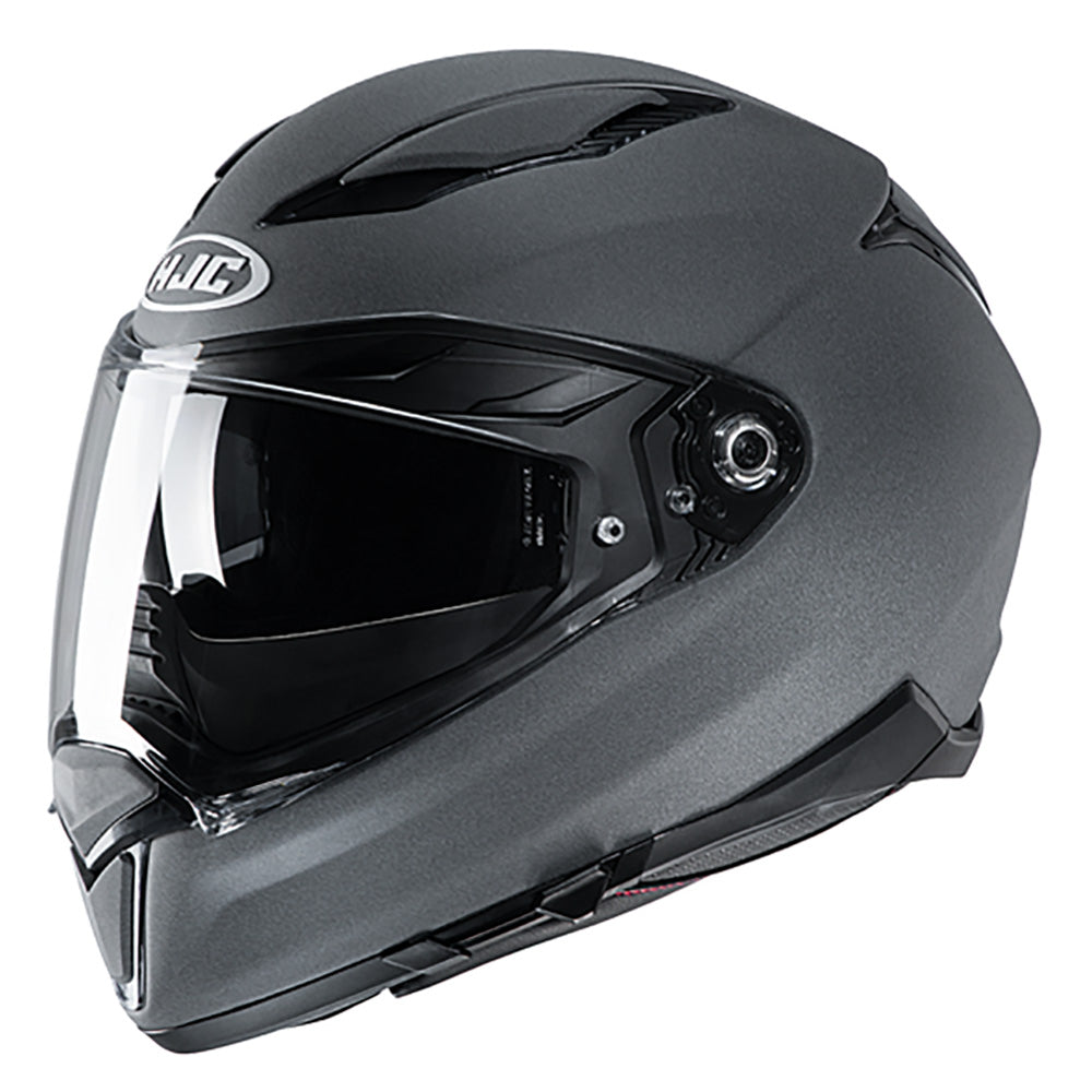 HJC F70 Stone Grey Motorbike Racing Full face Helmet 
