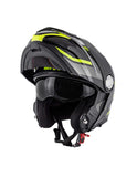  GIVI HELMET MOD X33/CANYON C/PL.D/DIVISION TITANIUM-YELLOW - SECURTEX MOTOR SL (t/a MaximoMoto)