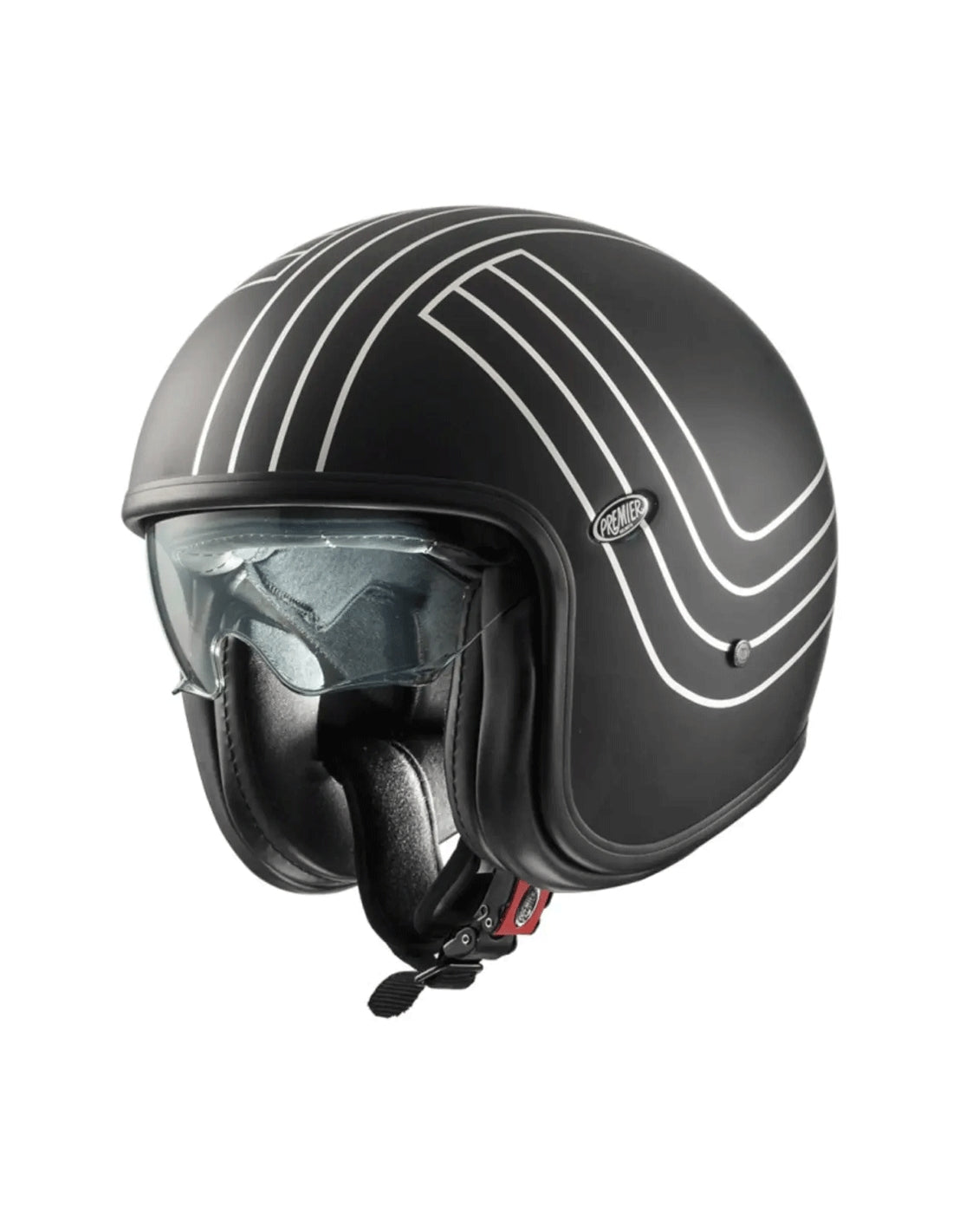  PREMIER - VINT HELMET. EX SILVER CHROM BM - SECURTEX MOTOR SL (t/a MaximoMoto)