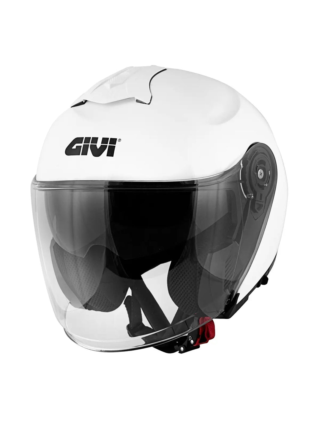  GIVI - JET X22 PLANETD SOLID WHITE HELMET - SECURTEX MOTOR SL (t/a MaximoMoto)