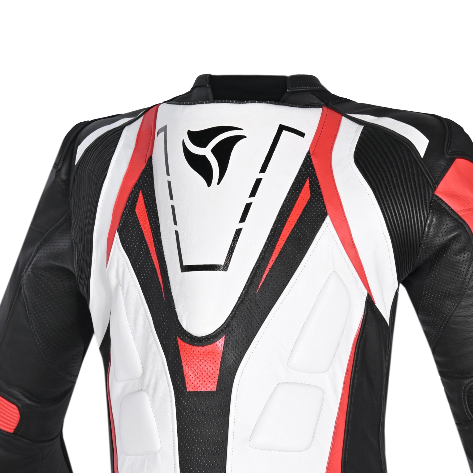  R-TECH - Defender GP 1 PC Suit White/Black/Red - SECURTEX MOTOR SL (t/a MaximoMoto)