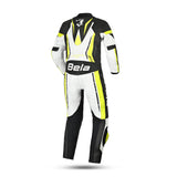  BELA-1 PC Rocket Kids Suit White/Fluorescent Yellow - SECURTEX MOTOR SL (t/a MaximoMoto)