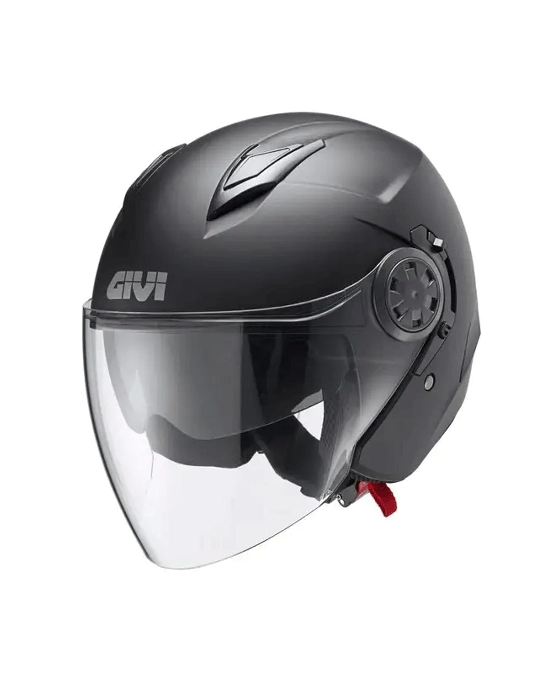  GIVI HELMET JET 123/STRATOS.D/SOLID BLACK - SECURTEX MOTOR SL (t/a MaximoMoto)