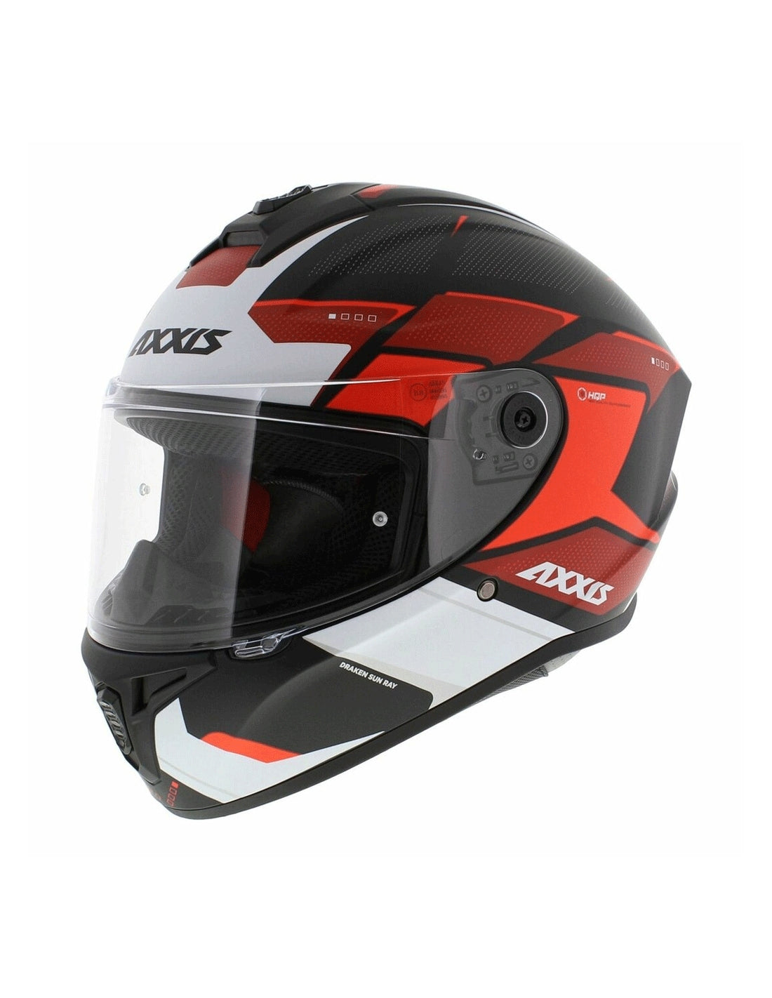  AXXIS-HELMET FF112C DRAKEN S SONAR B5 MATTE FLUOR RED - SECURTEX MOTOR SL (t/a MaximoMoto)