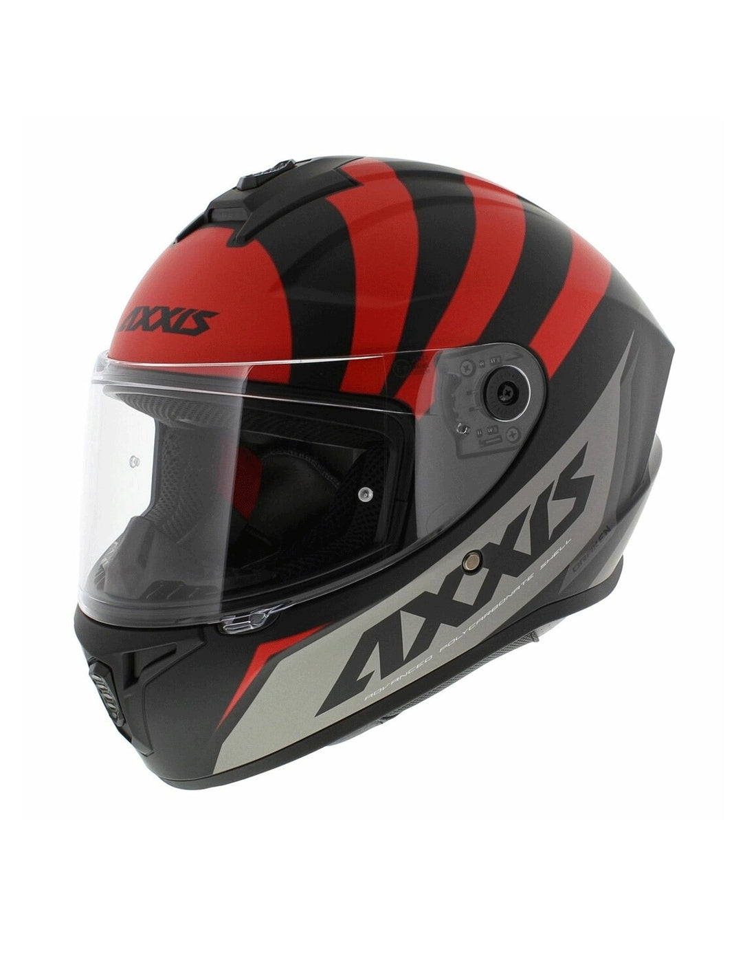  AXXIS-HELMET FF112C DRAKEN S SONAR B15 MATTE FLUOR RED - SECURTEX MOTOR SL (t/a MaximoMoto)