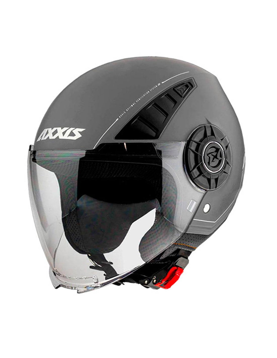  AXXIS-HELMET OF513 METRO SOLID A2 TITANIUM MATTE - SECURTEX MOTOR SL (t/a MaximoMoto)