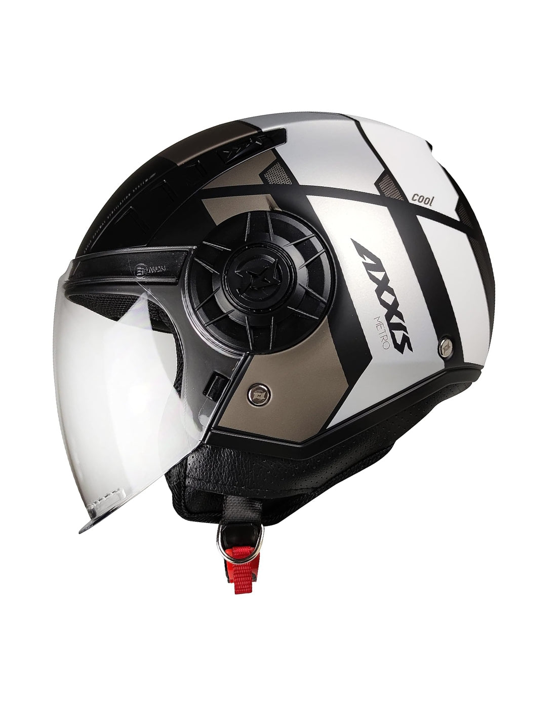  AXXIS-HELMET OF513 METRO COOL B2 MATTE GRAY - SECURTEX MOTOR SL (t/a MaximoMoto)