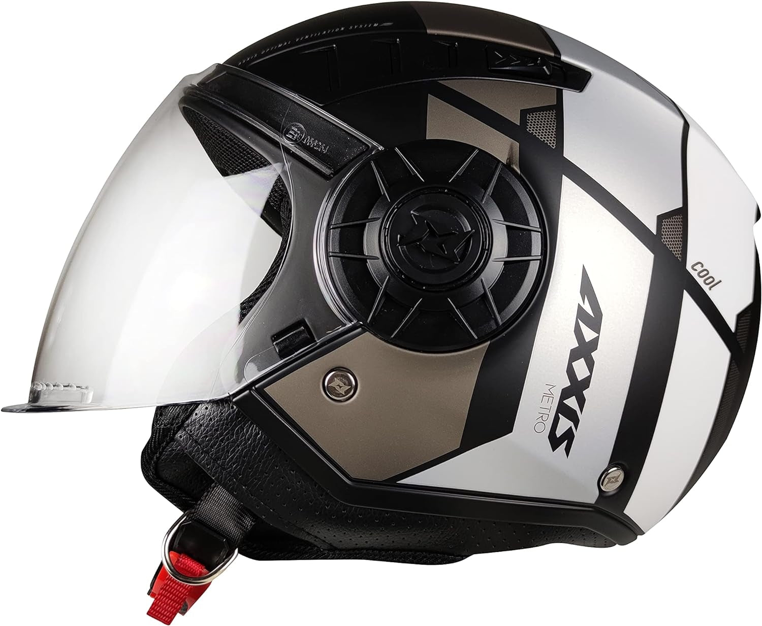  AXXIS-HELMET OF513 METRO COOL B2 MATTE GRAY - SECURTEX MOTOR SL (t/a MaximoMoto)