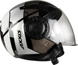  AXXIS-OF513 METRO COOL B2 GLOSS GREY HELMET - SECURTEX MOTOR SL (t/a MaximoMoto)